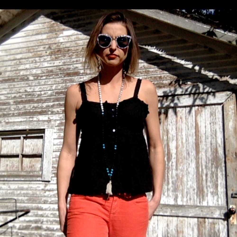Black Lace Top